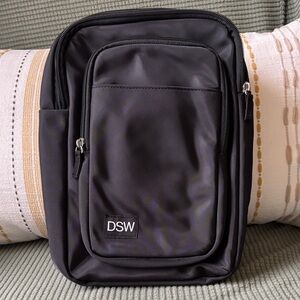 DSW Black Compact Crossbody Bag